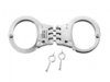 CARBON STEEL TRIPLE HINGED HANDCUFFS